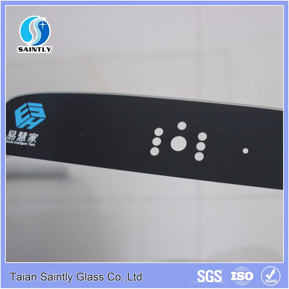 Silkscreen Printing Tempered Glass for Building Intercom