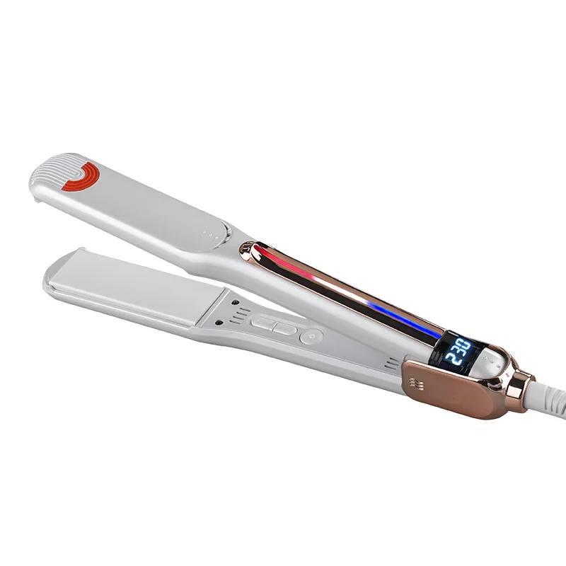 OEM Professional Steam Fast Styler Hair Straightener Infrared Technology Flat Iron Ceramic Coating Straightening
