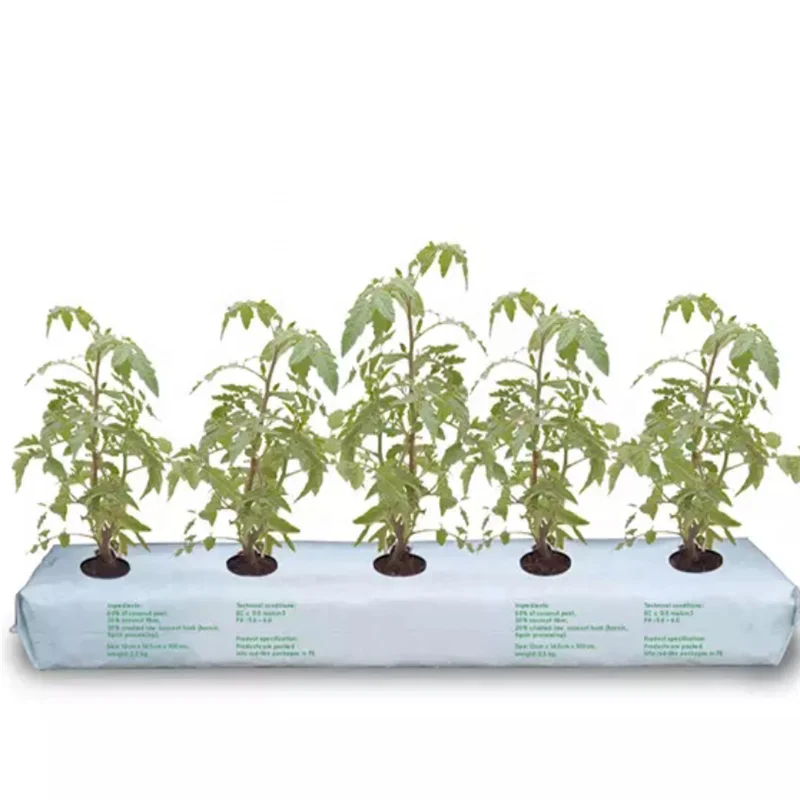 Black&White Plastic Plant Nursery Plant Poly Grow Bags for Hydroponics Coco Peat Grow Bags