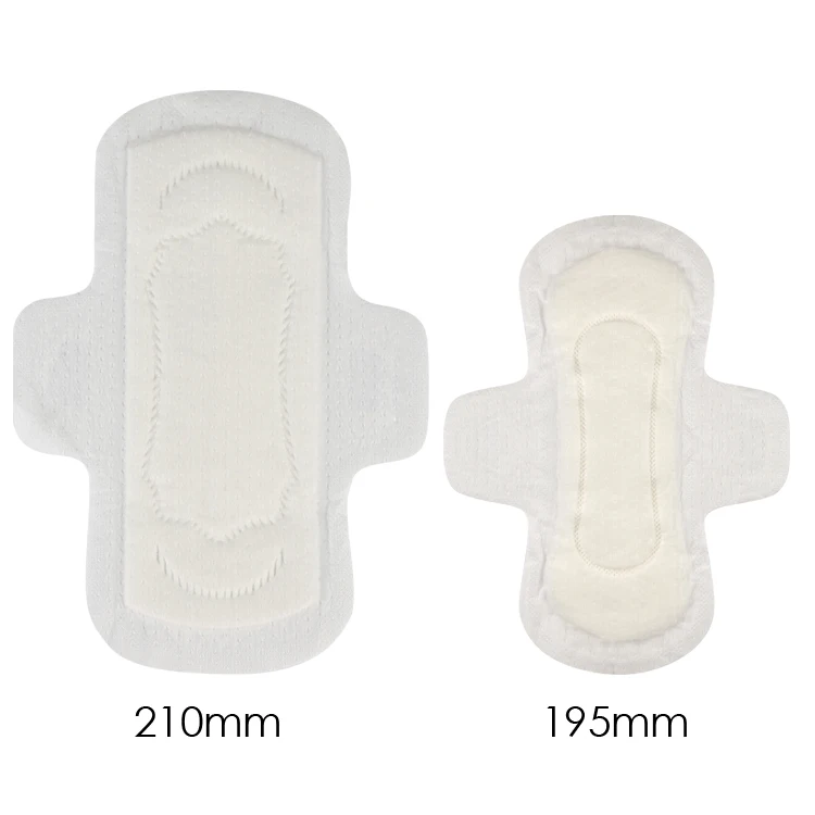 Regular Use Sanitary Napkins Breathable Naturally Ladies Pads Periods Towel Supplier Soft Custom Top Cotton OEM