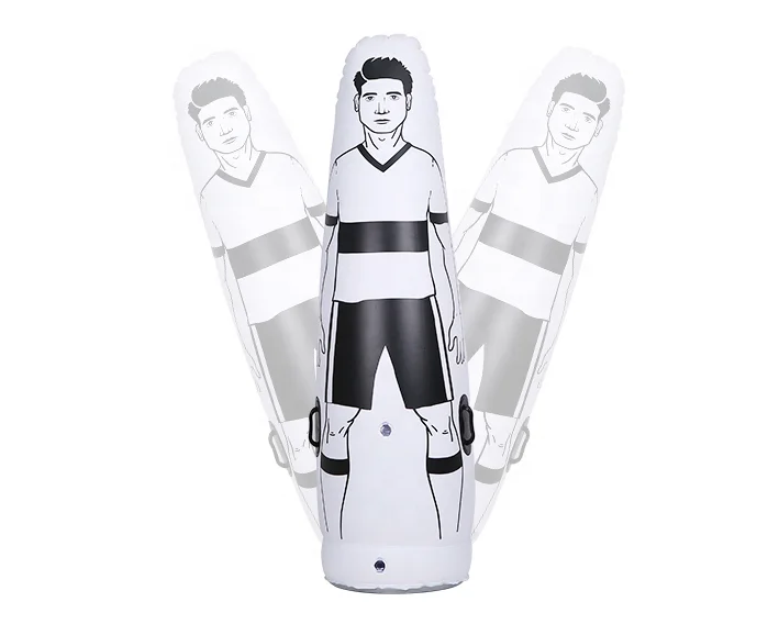 LXY-059 Hot Sale Soccer Training 205CM PVC Inflatable Soccer Dummy Soccer Mannequin for Free Kick Goalkeeper