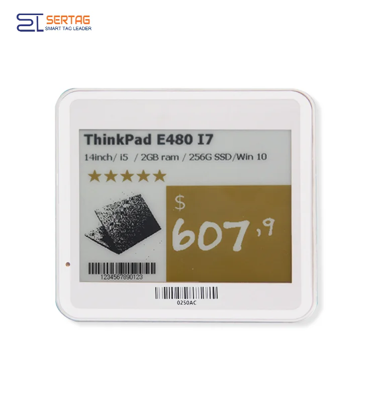SDK provided  electronic price tag esl label store digital price tags