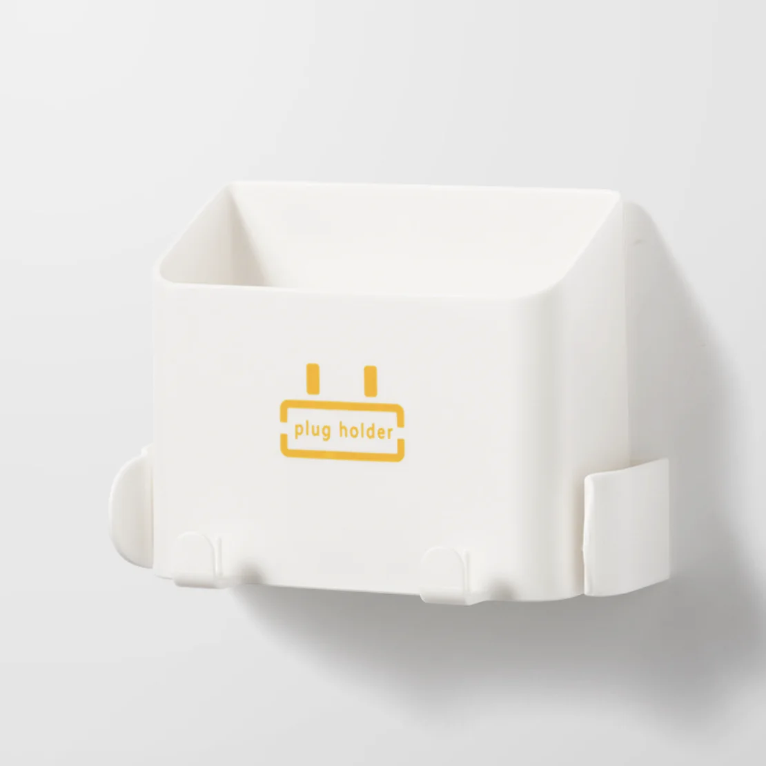 Wall Fixed Mount Holder Mobile Phone Charging Stand Lazy Hanging Wall Charger Storage Box Multifunction Holder