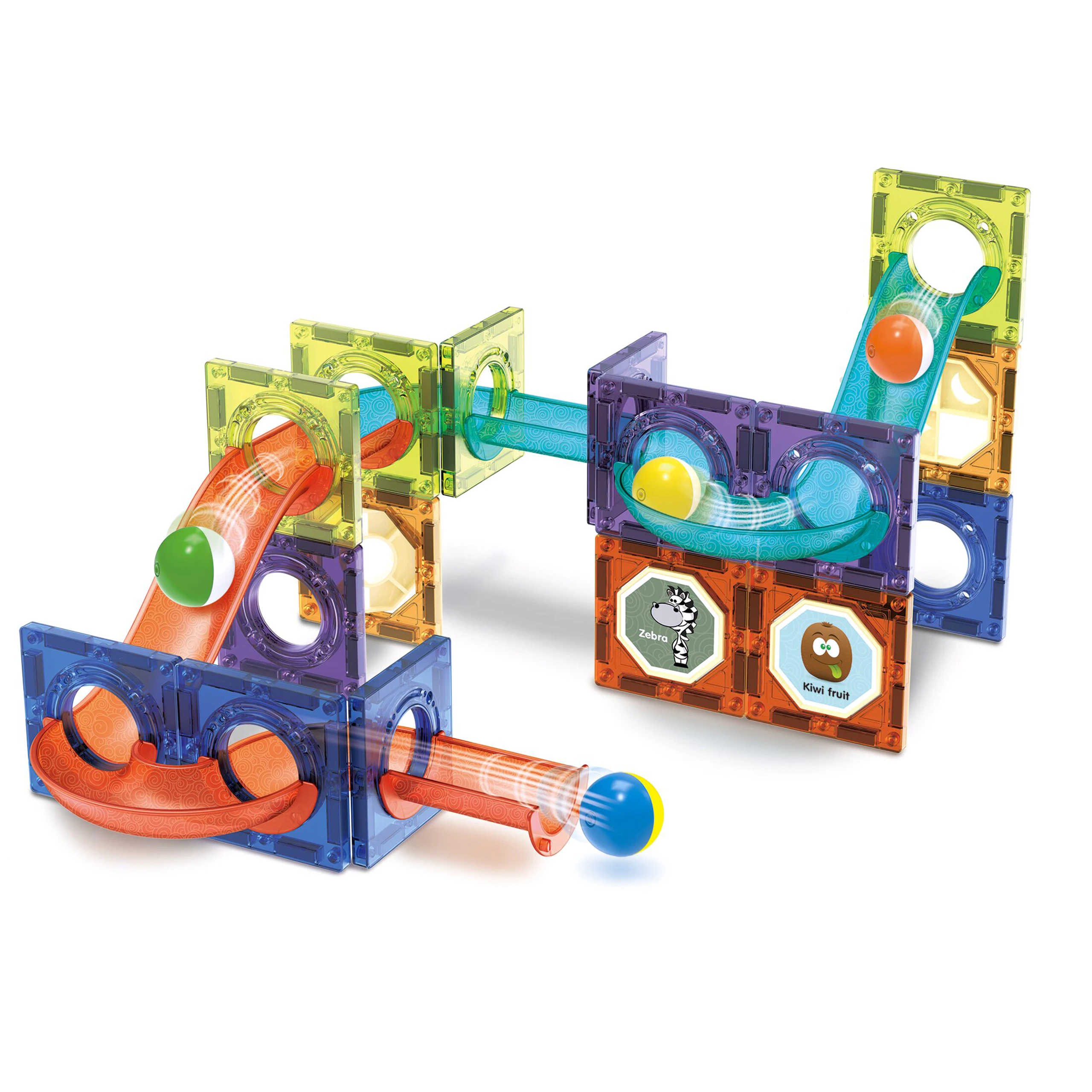 Amazon Hot Selling Diy Educational Toys Magnetic Toys For Kids Magnetic ball track building blocks