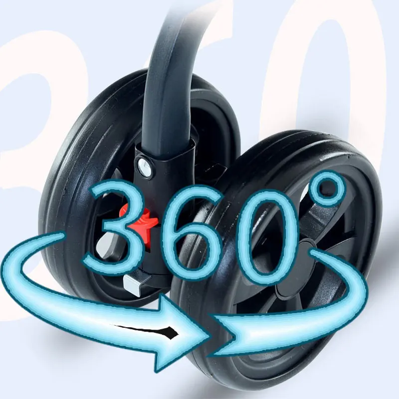 Wholesale Price Travel Pet Stroller Quick Fold Detachable Carrier Large Space Durable EVA 4 Wheels Luxury Pet Strollers