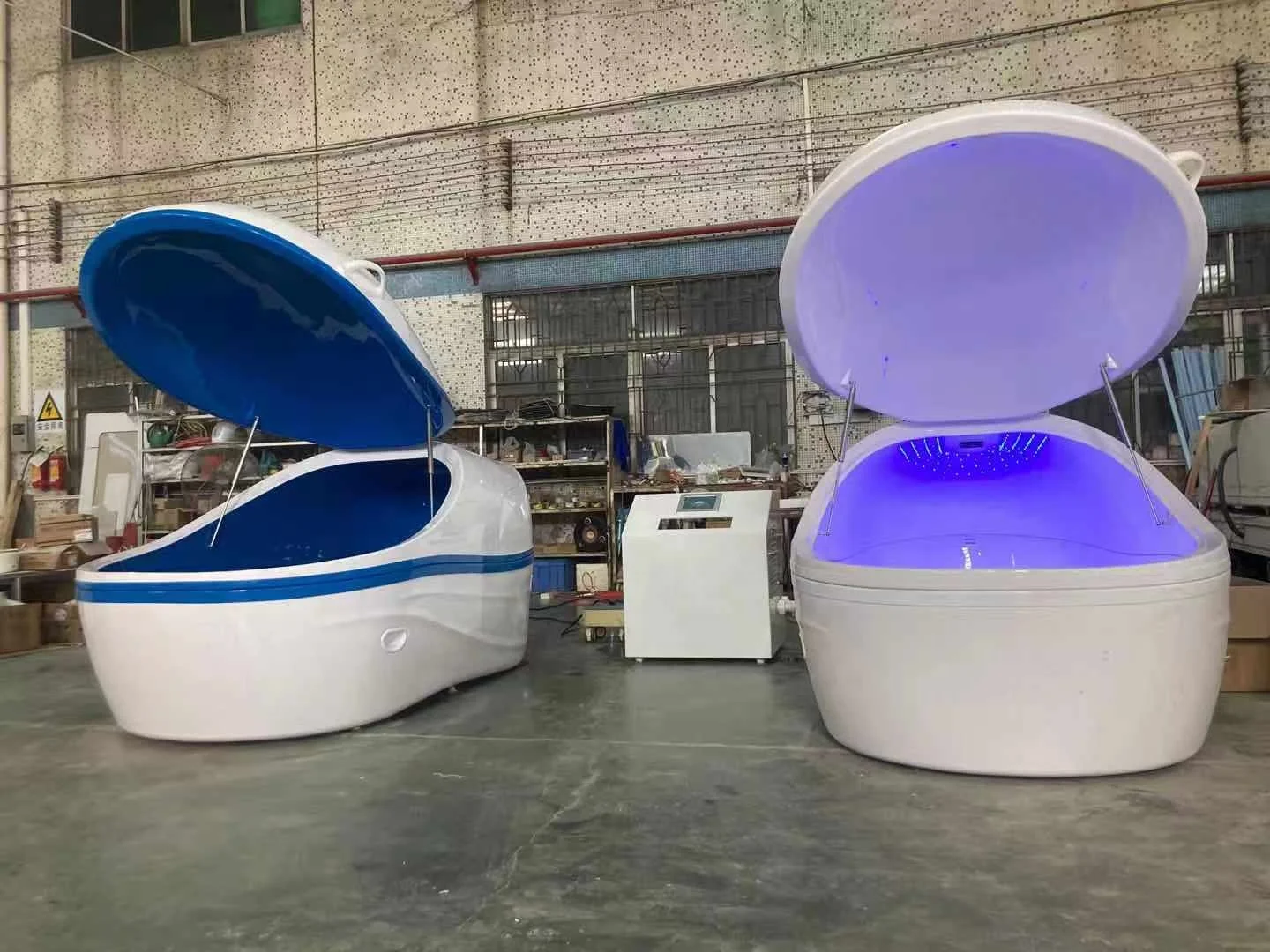 big hydro water bath ozone float espom salt water tank floating isolation sensory deprivation pod spa capsule water massager