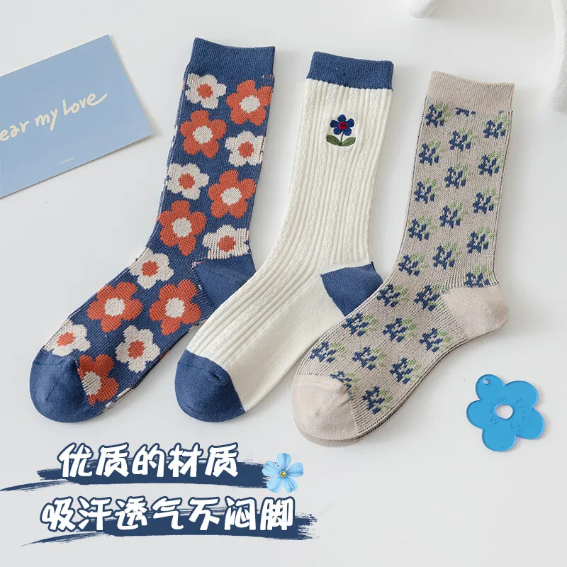 WZ24 High quality Custom Socks factory cotton fashion crew socks logo custom socks