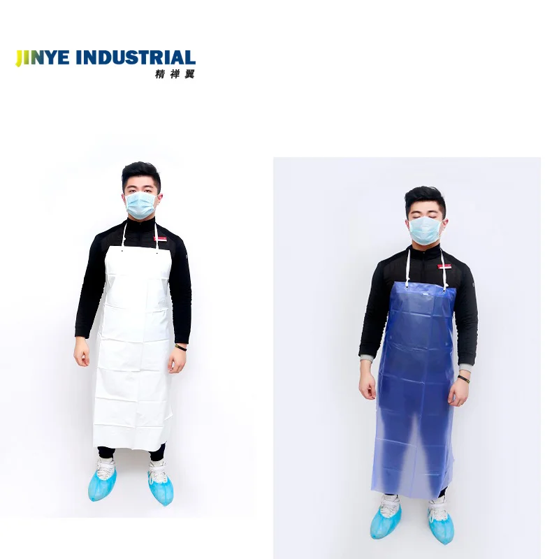 Reusable Industrial Washable Butcher Apron Gardening Work Pvc Chef Apron