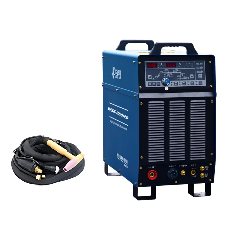 WSE-350MD инвертор TIG машина переменного/постоянного тока импульсный аргон дуговая сварка для нержавеющей стали новое состояние с двигателем постоянного