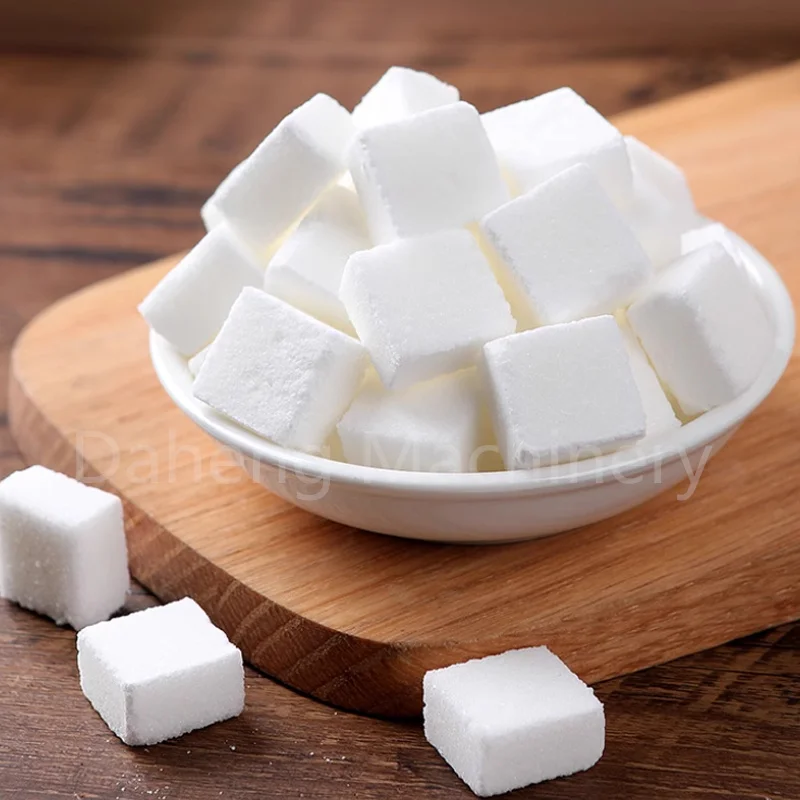 Automatic Large capacity Sugar Cube Production Line heart-shaped sugar cube sugar molding machine