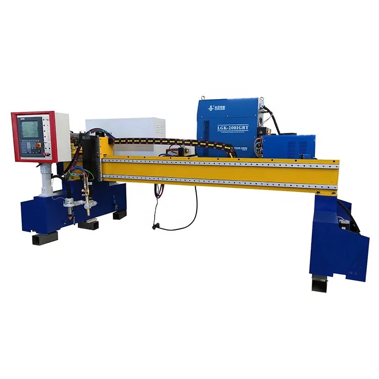 CNC gantry plasma/flame cutting machine with Hypertherm Powermax 65A and oxy fuel torch