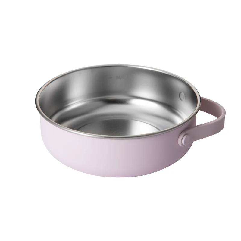 Everich New ODM 30oz Single Wall Vacuum Insulated Stainless Steel Dog Bowl High Quality Anti Slip Pet Feeder