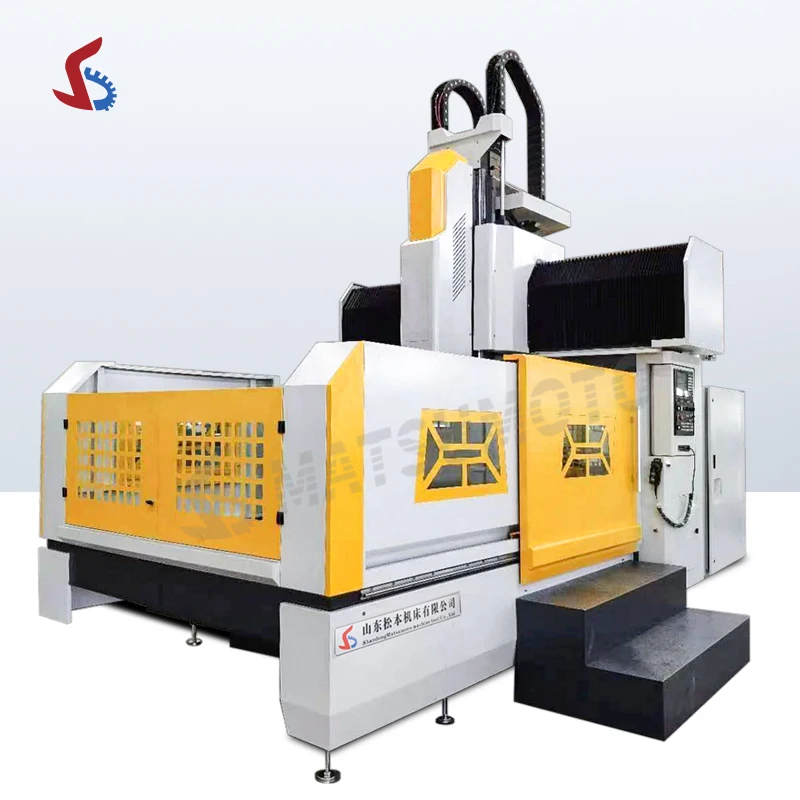 Fanuc Controller Vertical Cnc Milling Machine Heavy Cutting Double Column Gantry Type Cnc Machining Center