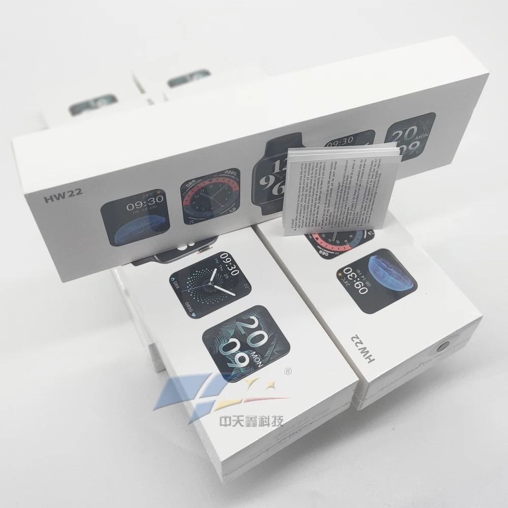  Умные часы Reloj HW22 1 75 дюйма полноразмерная сенсорная кнопка маршрутизации долгий срок службы батареи BT вызов пользовательский циферблат серия IWO 6 умные