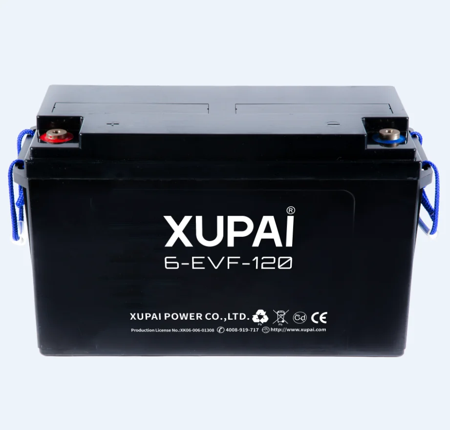 Hot selling 6 price 6dm120 12 EVF 120 24v 120ah lead acid battery with CE certificate