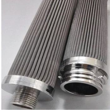 High Quality Sintered Metal Mesh Fiber Industrial High Pressure Suction Fluid Oil Tube Filter Element