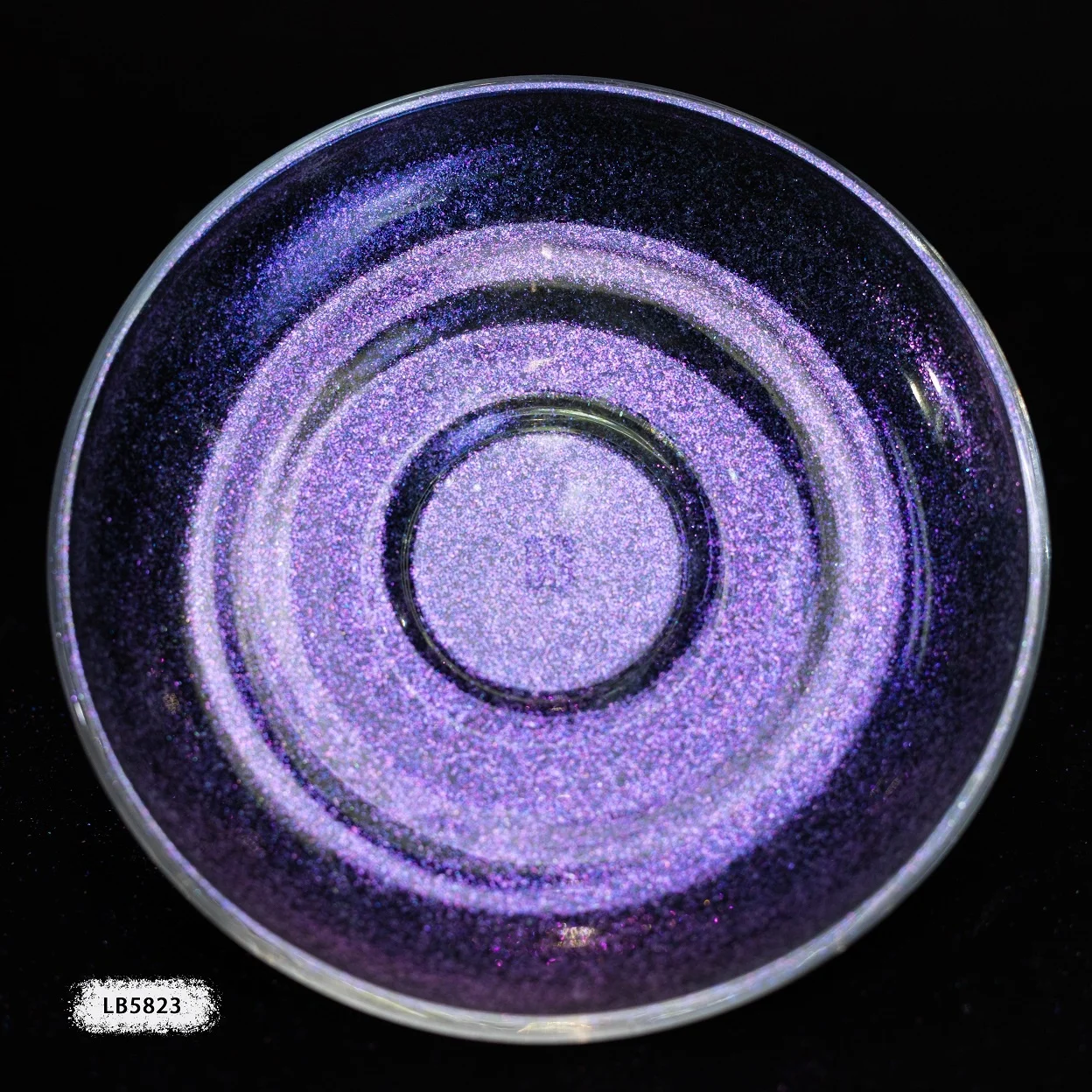 Diamond pearlescent pigment-glass flake pearl pigment