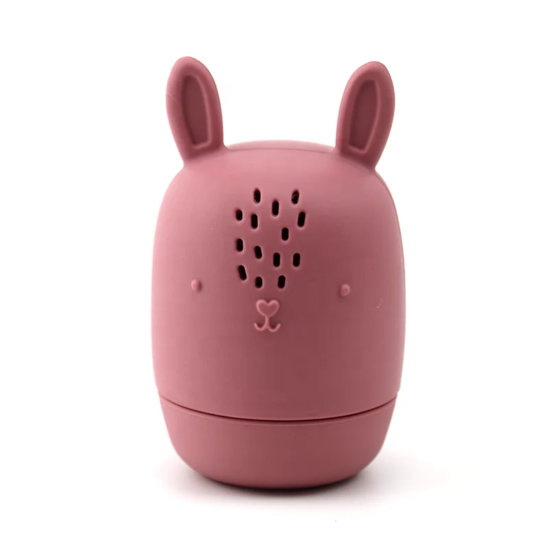 2022 new eco-friendly Bpa free bath squirters owl rabbit animal silicone bath toys for children