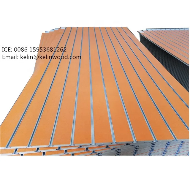 CHEAP MDF SLAT WALL PANEL MDF SLOT BOARD HIGH QUALITY