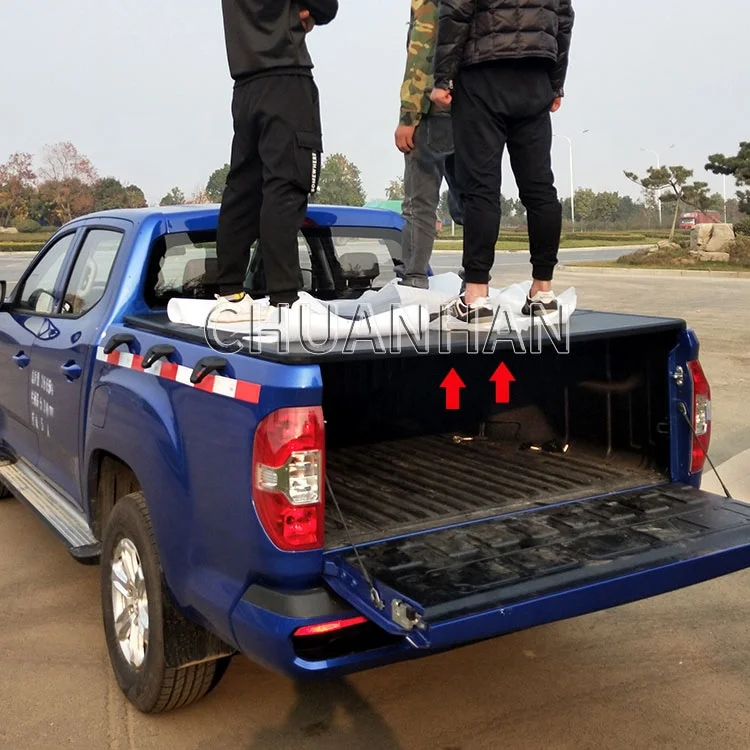 hot selling Hard Tri fold Aluminum Tonneau Cover for Tacoma Tundra Hilux