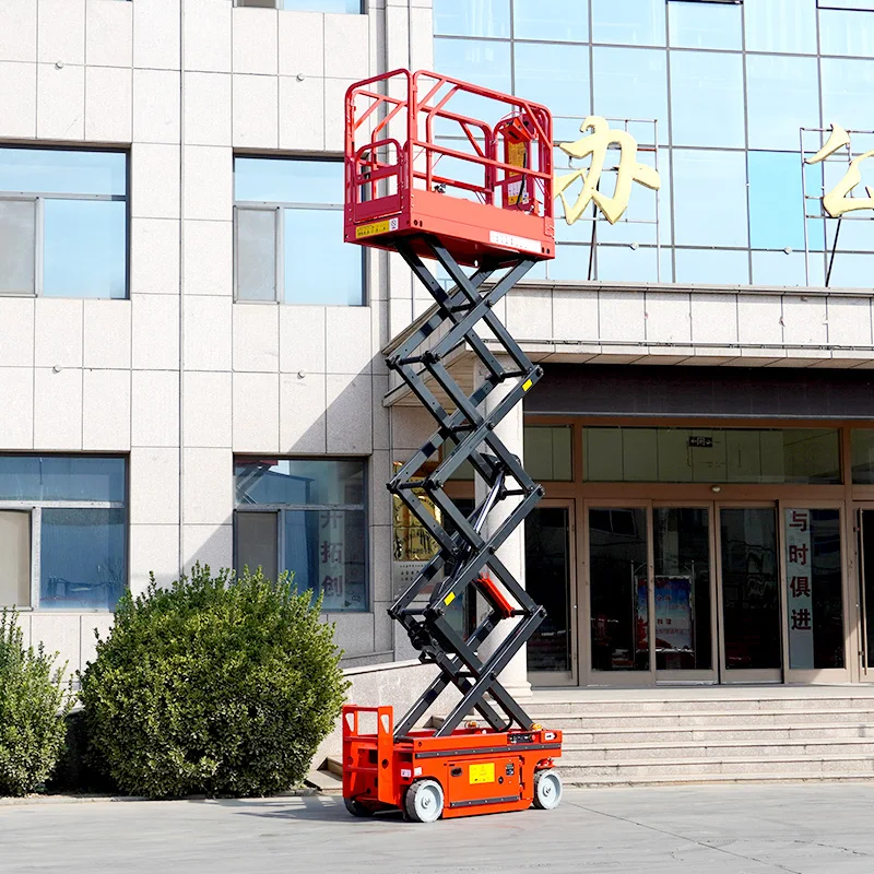 Factory Price Hydraulic Electric Scissor Lifting Large Table Platform With Wheels Hydraulic lifting platform