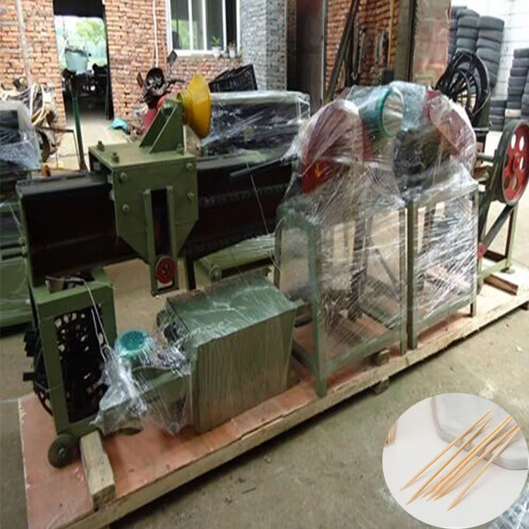 Высокая эффективность зубочисток палка барбекю шпагат производственная линия BambooToothpick делая