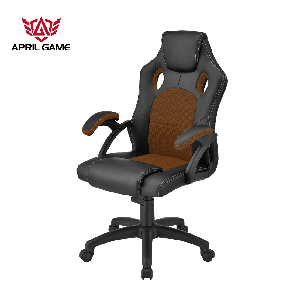 Racing Gaming Chair Computer PC Ergonomic Comfortable Office Chair Cheap Shipping Y-2706-1Khaki