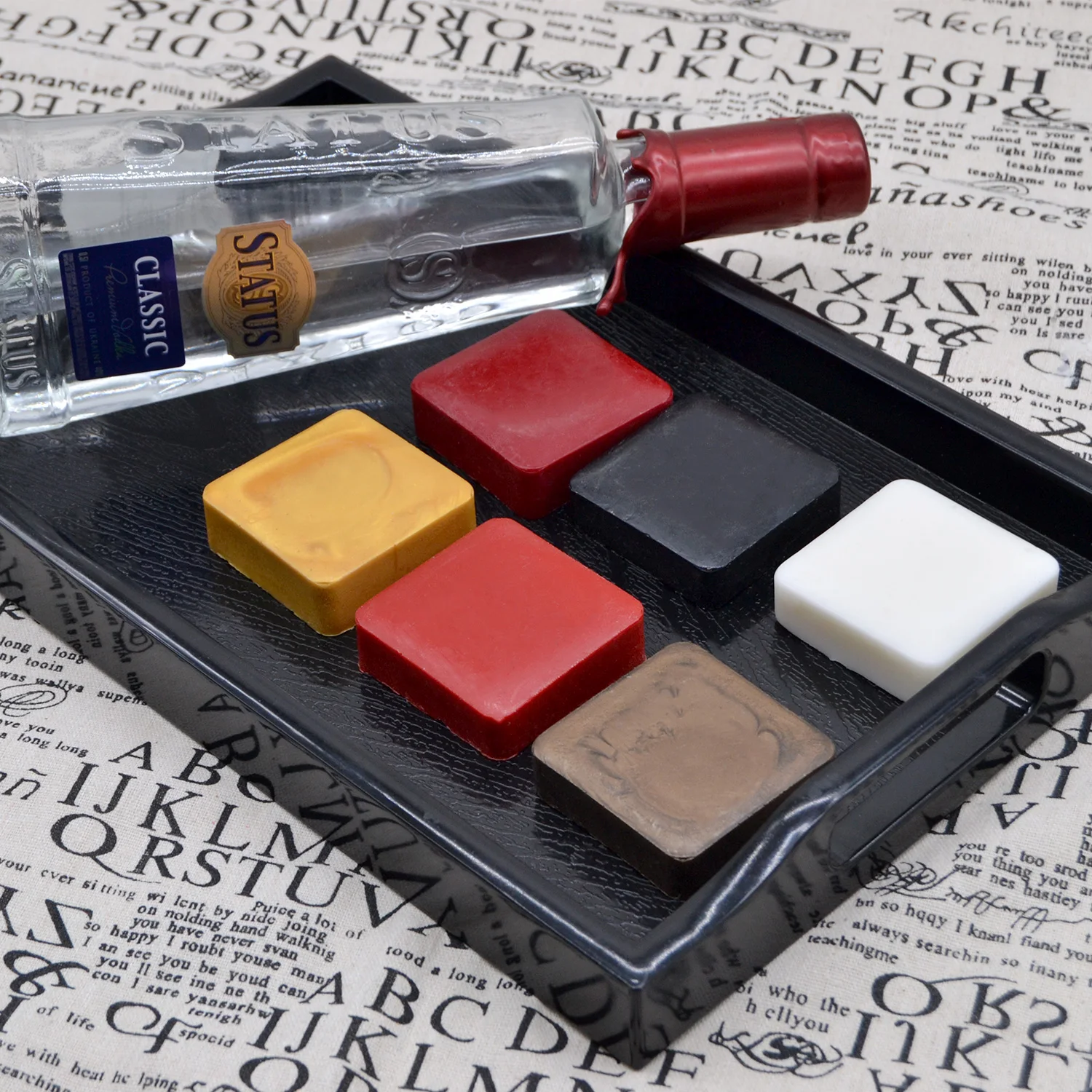 Dipping sealing wax for wine bottle