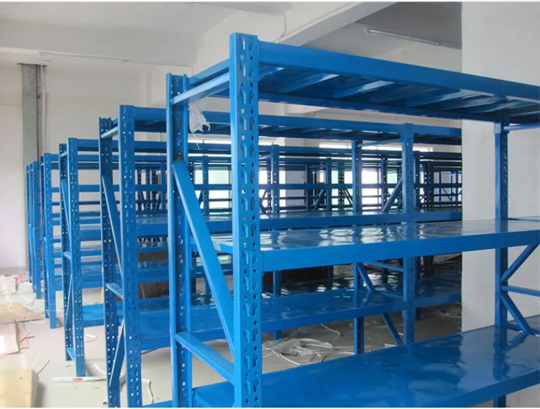 4 Tier 5 Layers Flexible Warehouse Storage Shelving Metal Shelf Rack Industrial Storage Racks