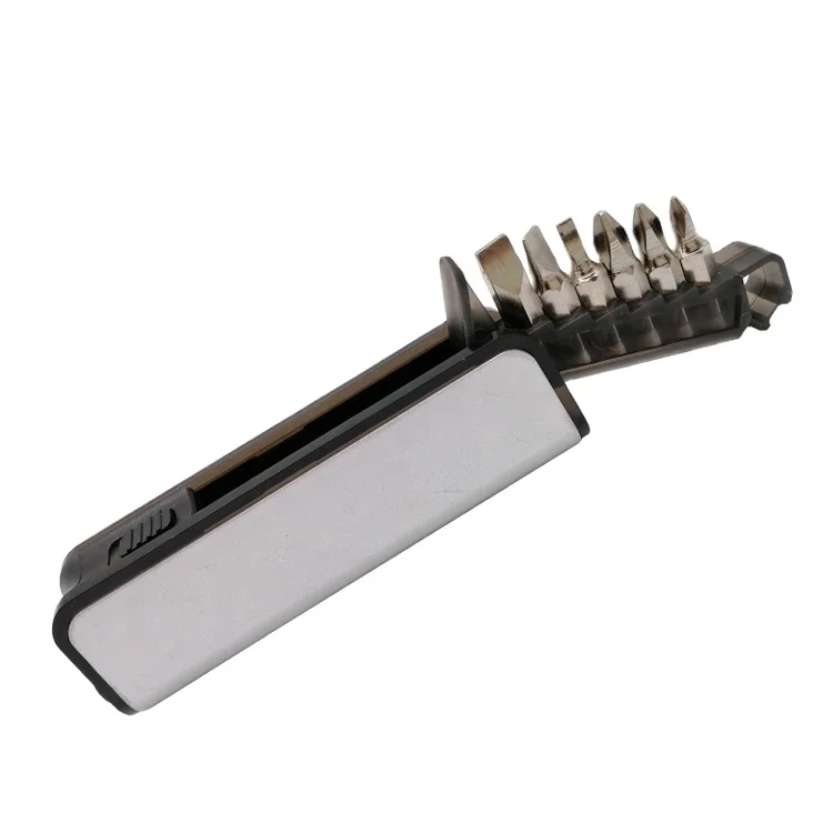 Low Price 6 in 1 Gift Tool Set with Multi-function Screwdriver Bits Set with Carbon Steel Bits