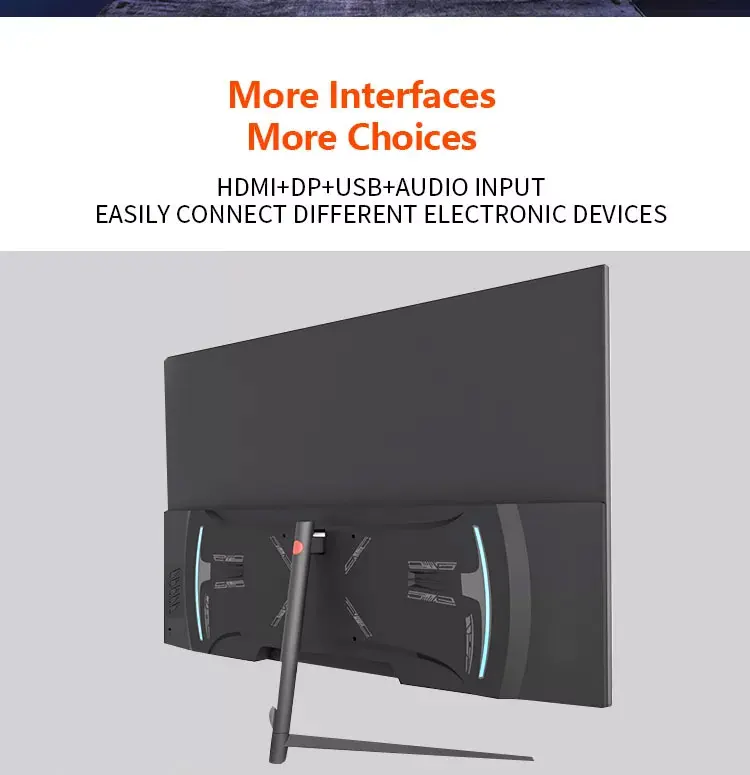 27 Inch Super-Wide Screen 144Hz Led Computer Gaming Monitor Pc