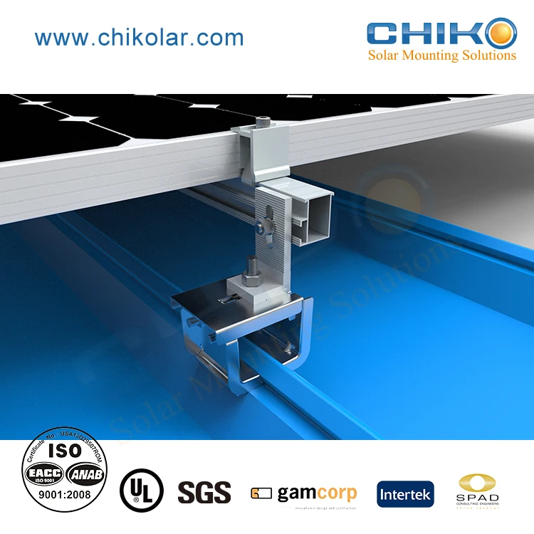 Best pv solar mounting system for solar panels metal roof