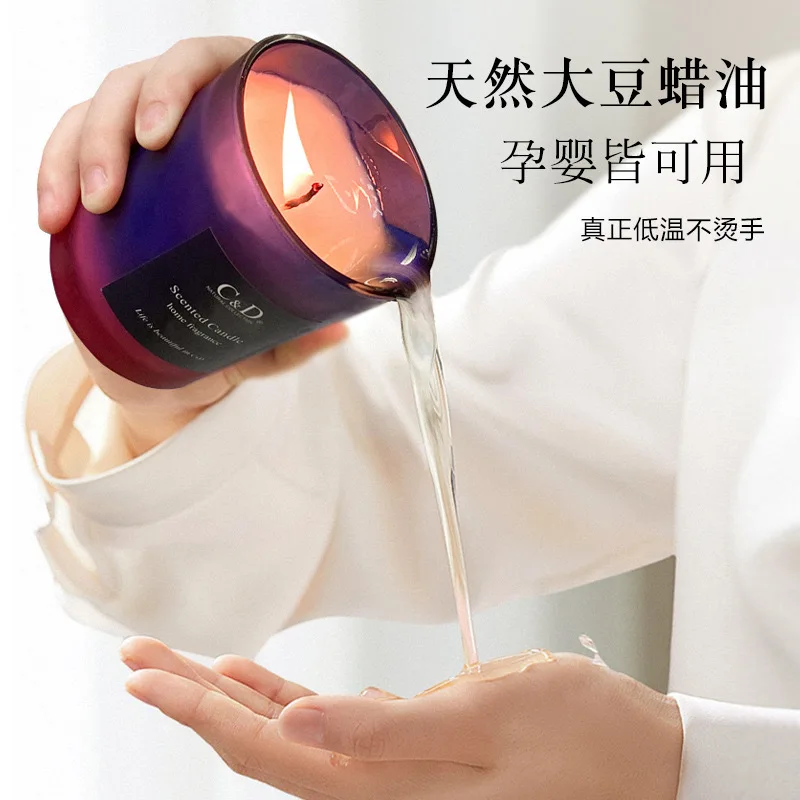 China Supplier Aurora Scented Candle Reed Diffuser And Scented Candle Gift Set