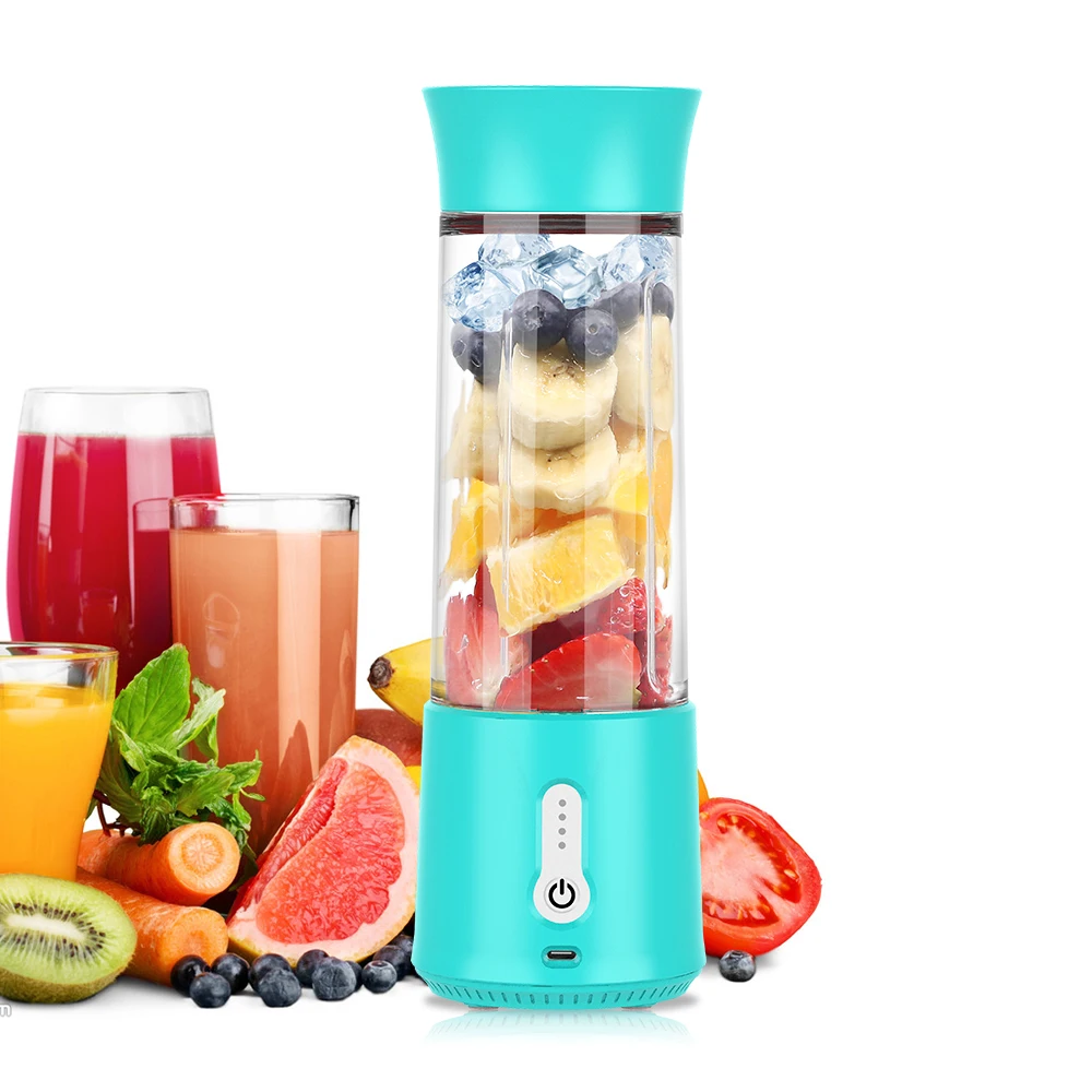 Mini Blender for Shakes and Smoothies Made with BPA-Free Material Portable Juicer White Color