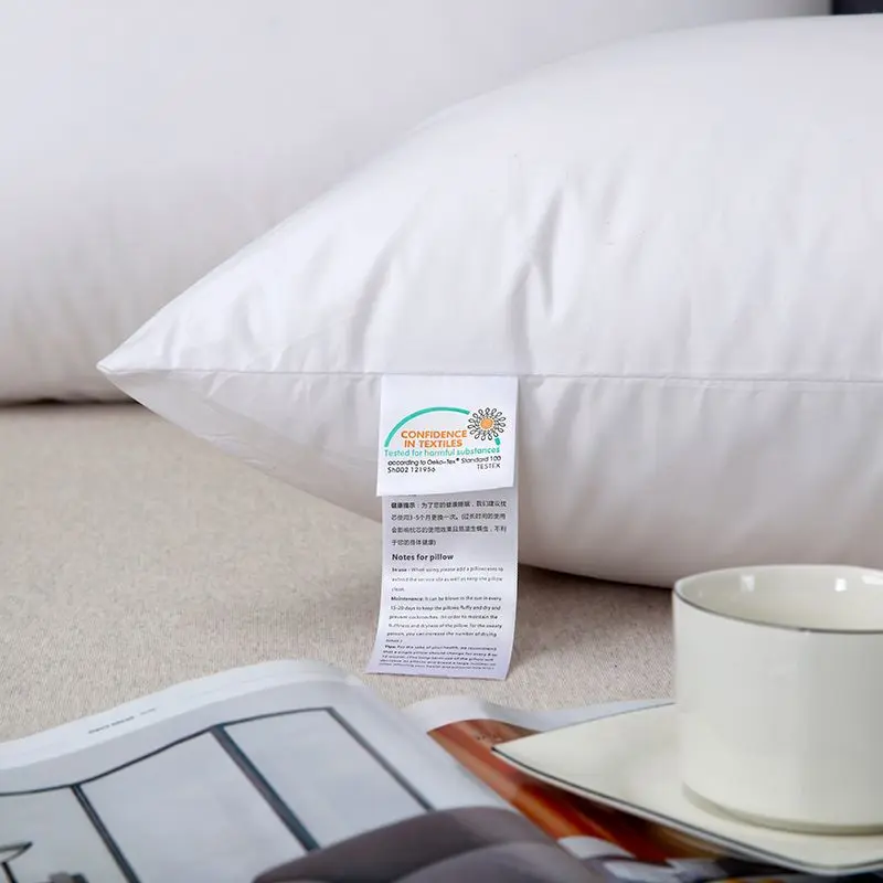 Factory Wholesale Five Star Hotel Slow Rebound Does Not Collapse Healthy And Environmentally Friendly Pillow