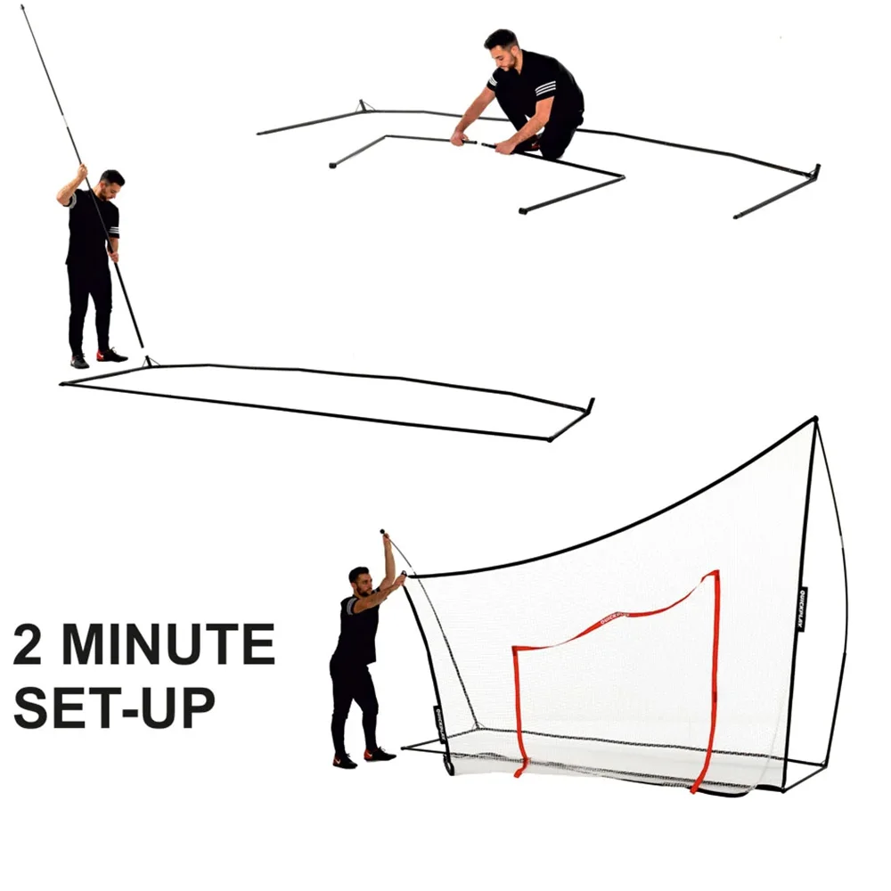 Factory Customize Portable Folding Soccer Rebound Soccer Target Net For Soccer Training Equipment