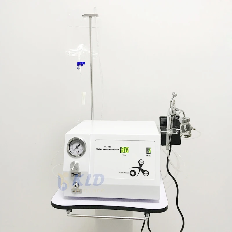 Water sprey 3 in 1 injection therapy aqua facial cleaning peel machine oxygen jet