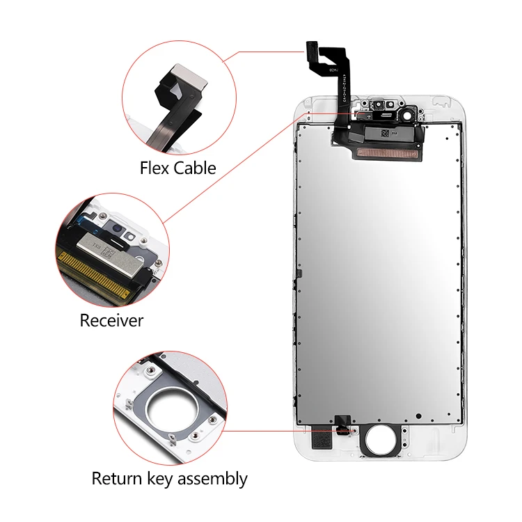 Профессиональное производство, сенсорный дигитайзер для замены для iPhone 6 6s, оригинальный ЖК-экран для 6P 6SP