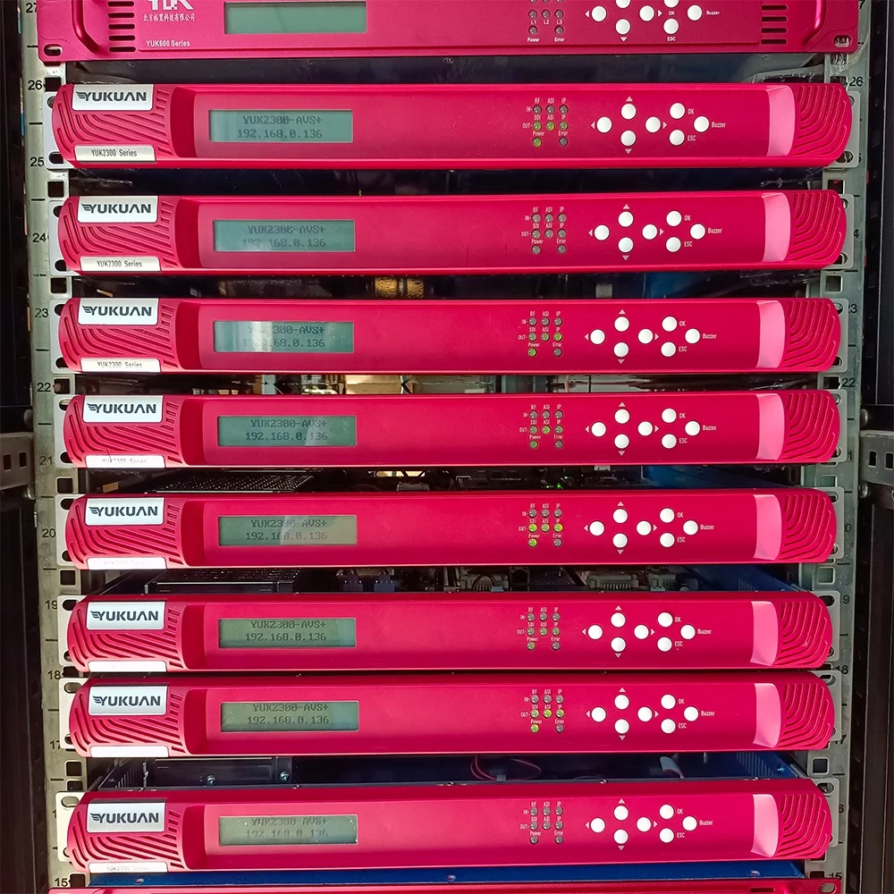 Digital TV Headend HEVC H.264 HD Satellite CI Descrambling IRD DVB S2 Professinal H265