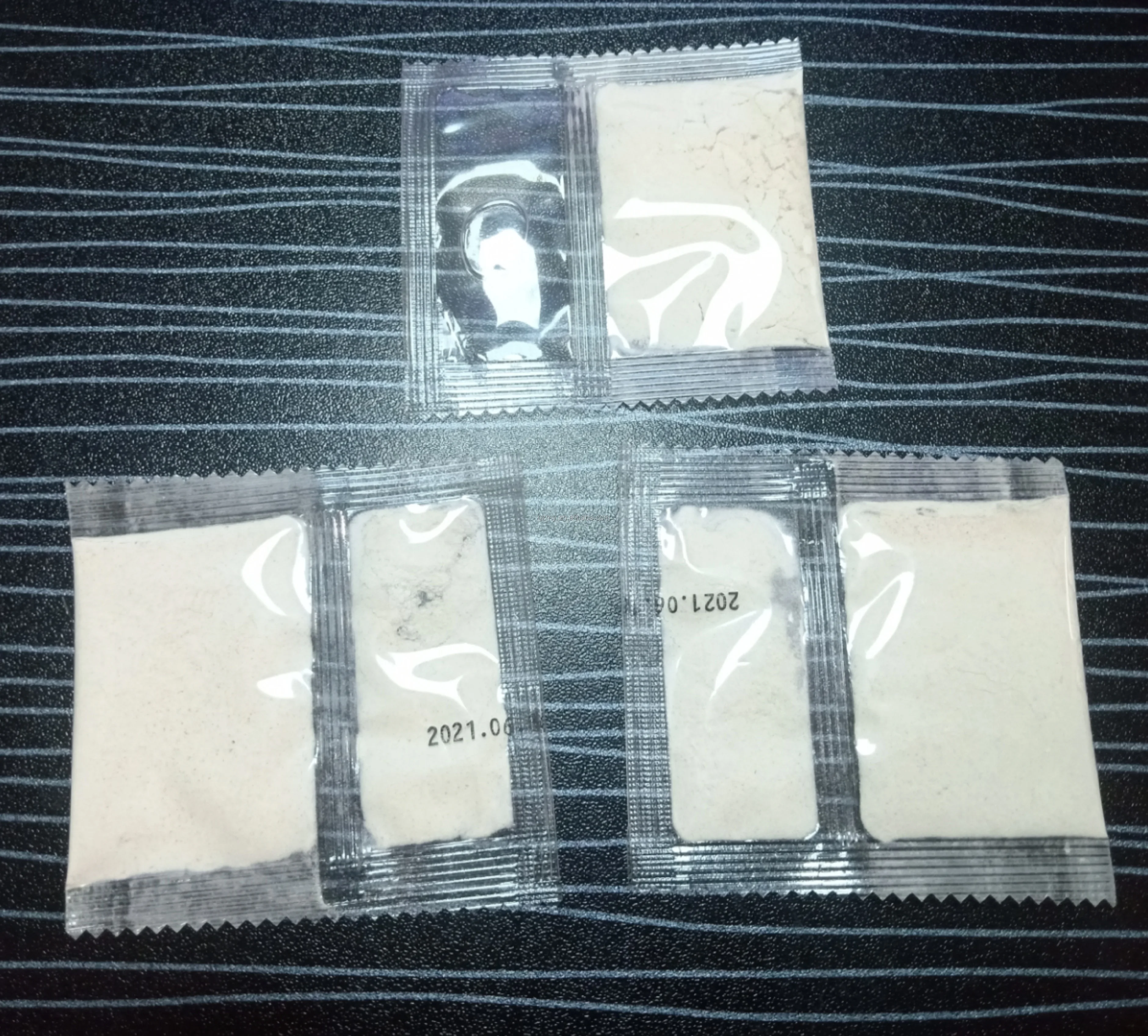 New Automatic Black Hair Dye Shampoo bath lotion Twin Double Material Sachet Packaging Machine