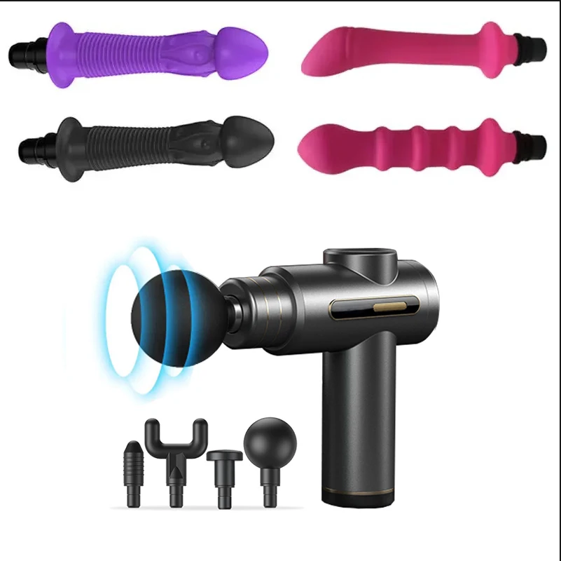 Body Electronic Sex Toy Massage Gun Handheld Deep Tissue Percussion Muscle Massage Gun Muscle Stimulator Massage Gun