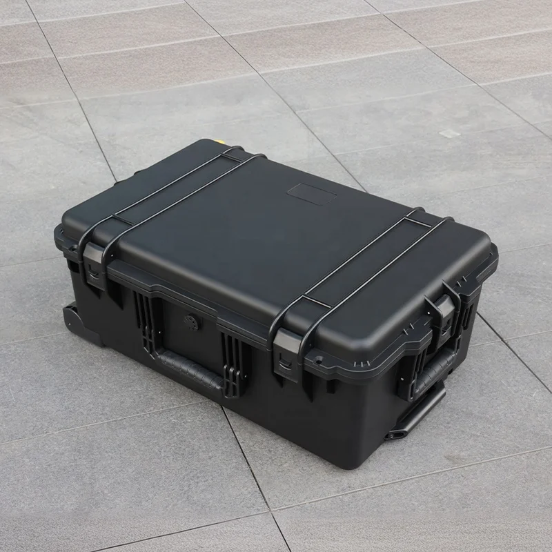 L218X Custom Rugged Truck Tool Box Heavy Duty with Wheels Waterproof Flightcase Plastic Case for Product Equipment