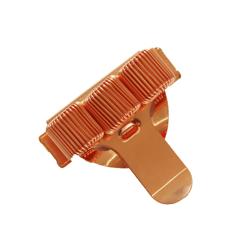 
Brass 3 Pen Clips For Traveller Planner Cowhide Diary Metal Pen Holder Korean Stationery Customizable LOGO 