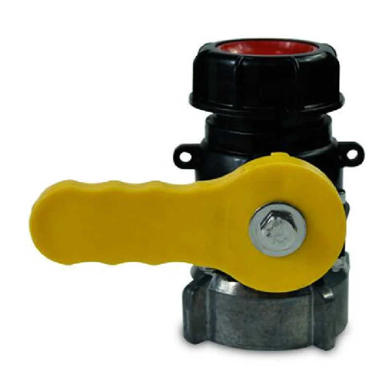 Шаровые клапаны DN40 и DN50 для контейнеров IBC объемом 1000 литров