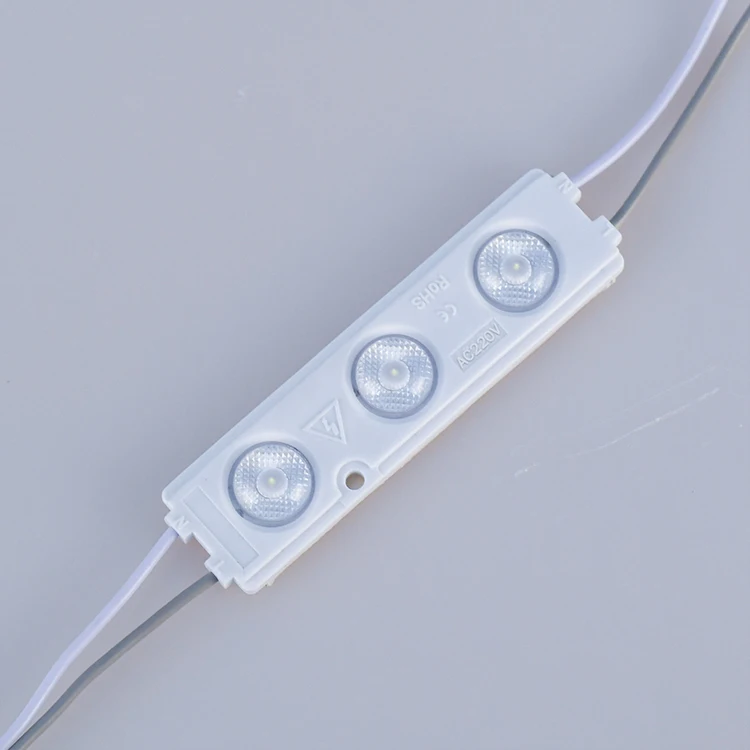  AC110/220V 3 светодиода Modulos de led 110v рекламный лайтбокс подсветка водителя переменного тока модуля СИД