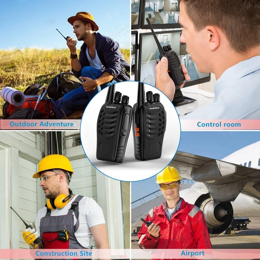BAOFENG 5W BF-888S UHF 400-470MHz Walkie Talkie