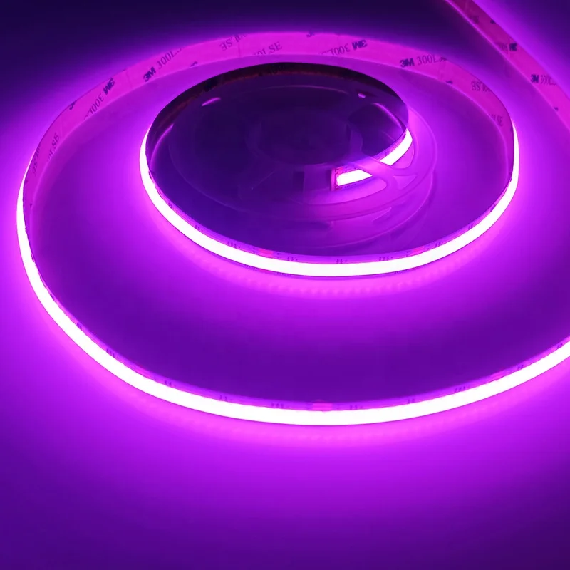 Гладкие RGB 840 светодиоды 10 мм полноцветные Cob светодиодные полосы для 5050