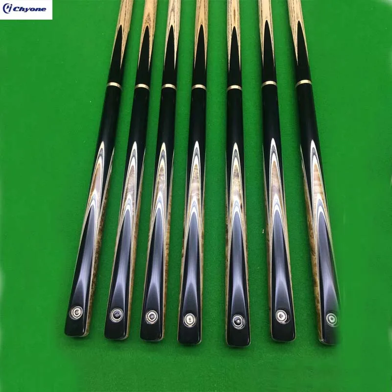 8.0mm ebony wood handmade snooker cue