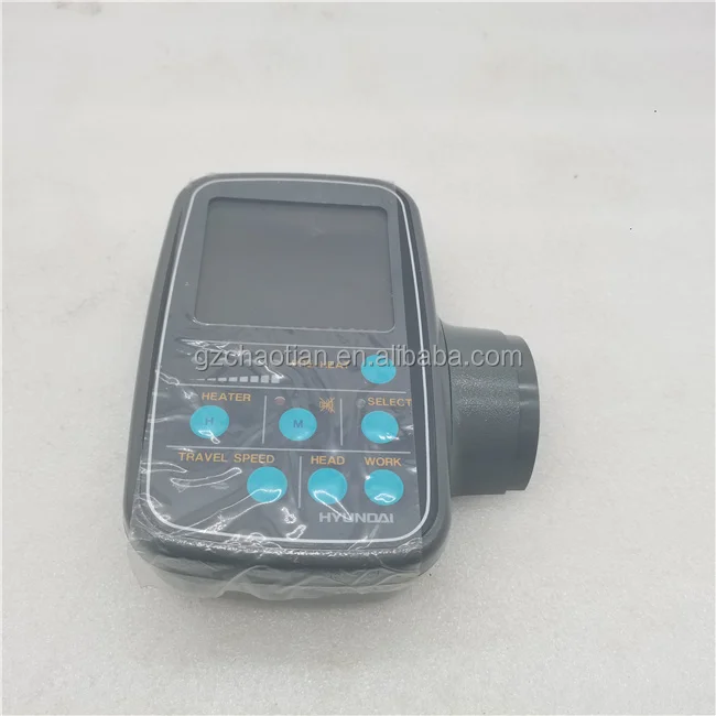 Construction Machinery Parts LCD Display R55-3 R55W-3 R160-3 R220-5 Monitor 21M6-53100 Excavator Monitor