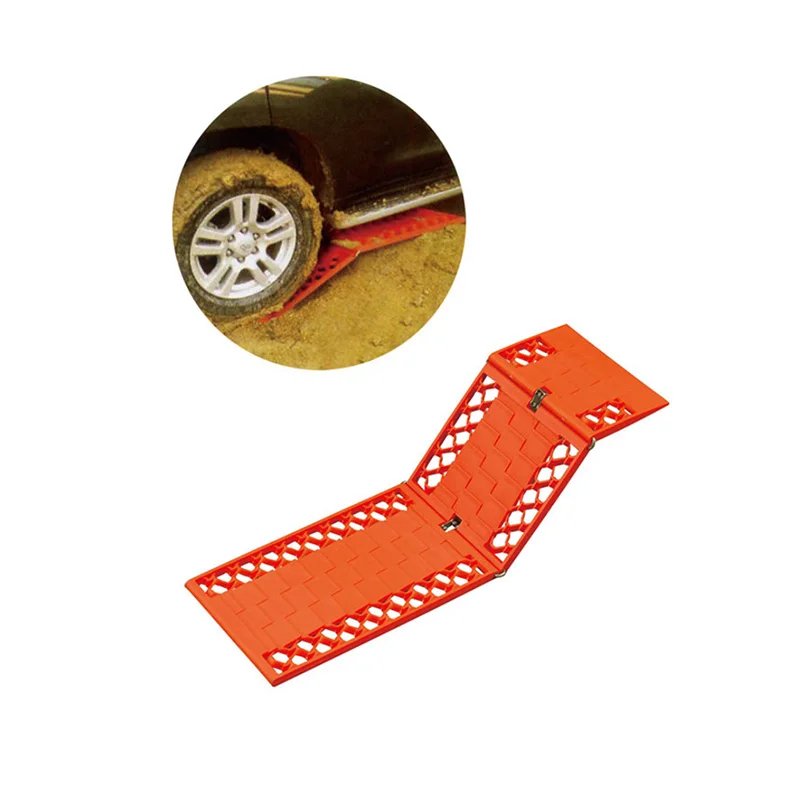 Portable Tire Escape Tool Automobile Escaper Foldable Auto Traction Mat Tire Grip Aid